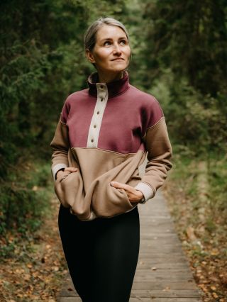 Je šita tak, abyste mohli ukázat světu, že vaše srdce patří dobrodružství ❤️, a když to nejde, tak aspoň, že se sem tam...